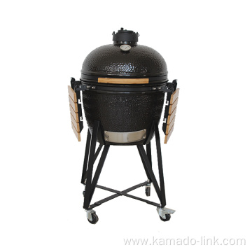 Outdoor 21 Inches Charcoal Ceramic Kamado Grill